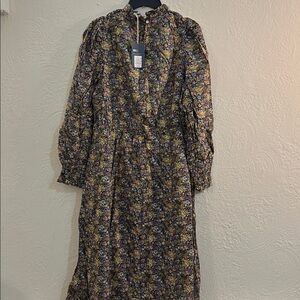 Floral Long Sleeve Dress